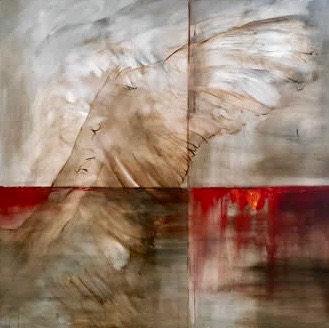 Solstices, Panel II, By Saskia Ozols. Private Collection.