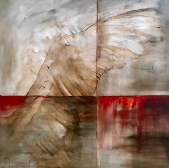 Solstices, Panel II, By Saskia Ozols. Private Collection. 