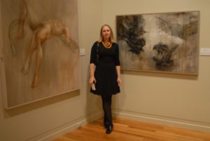 Saskia at the Cape Cod Museum of Art, 2012