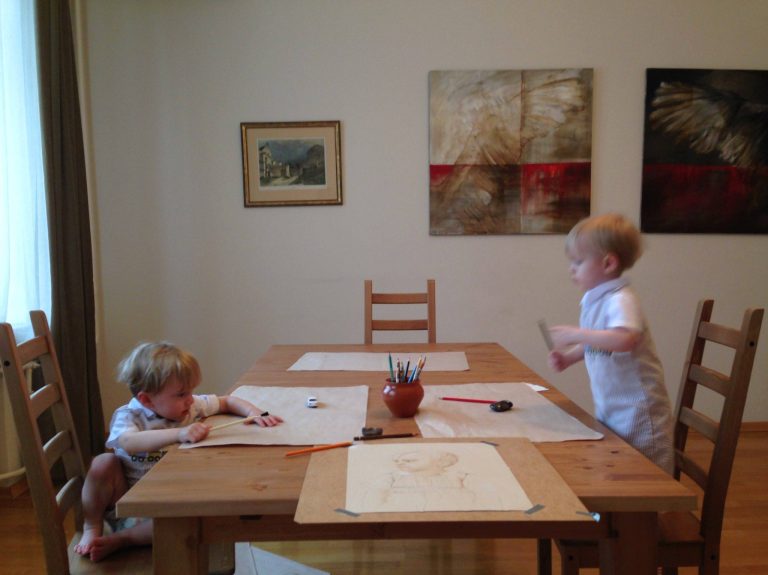 Read more about the article A Commission for the Anglican Church of Moscow, and kiddos helping.