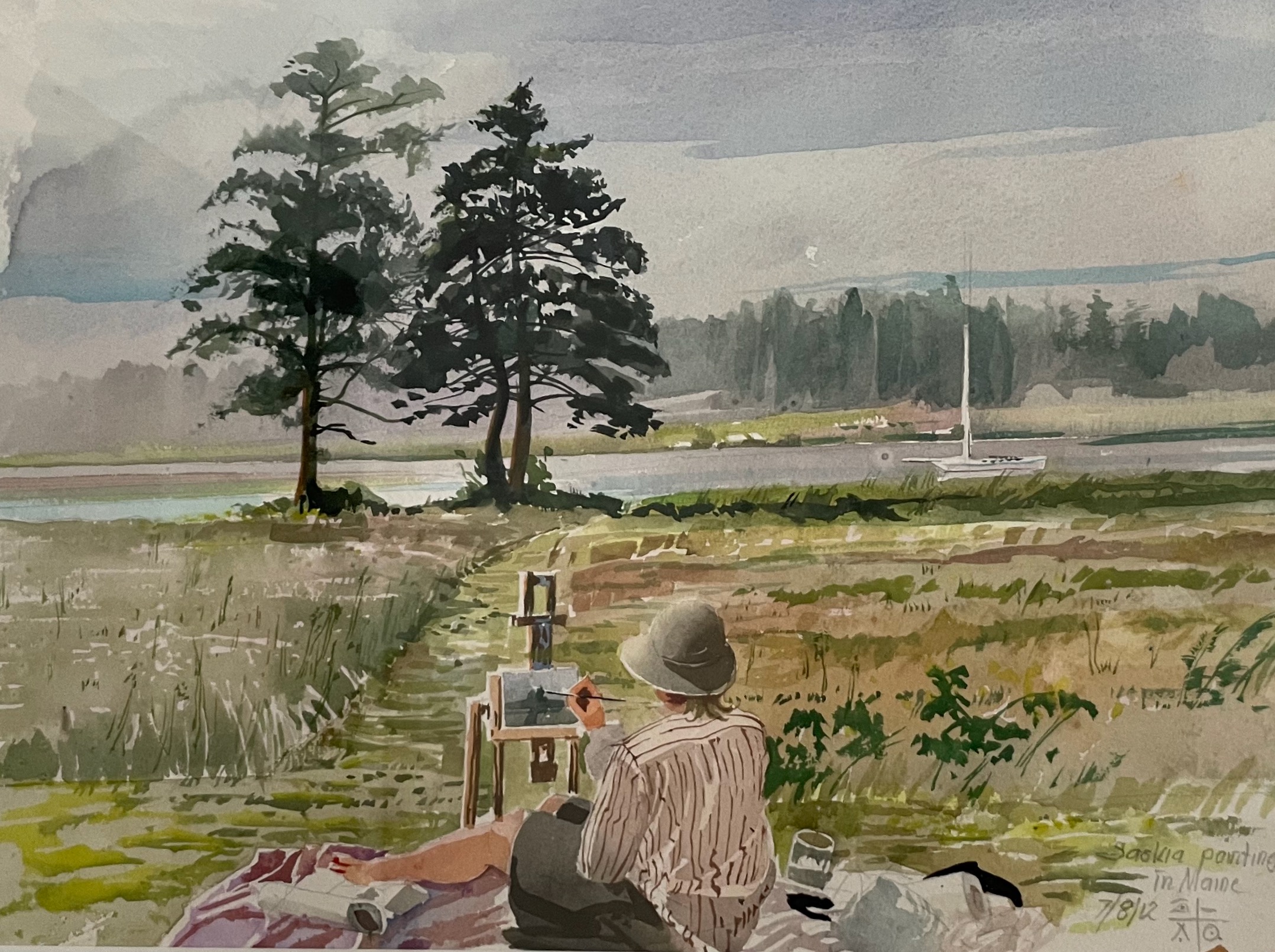 Read more about the article Painting in Maine, 2012