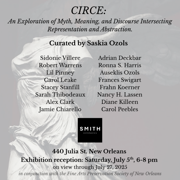 Read more about the article Curating Circe, a new exhibition at Smith Contemporary in the New Orleans Arts District