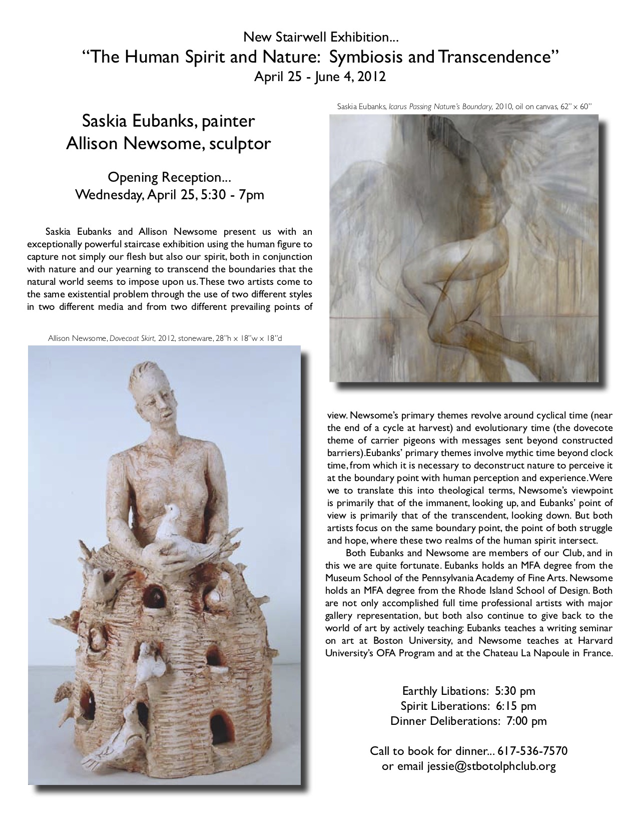 You are currently viewing Exhibiting at the St. Botolph Club, Boston